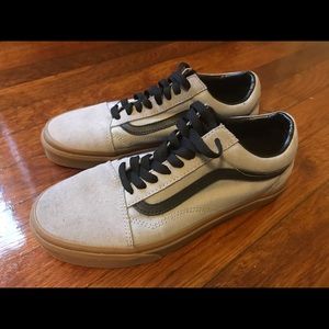 Vans gray shoes
